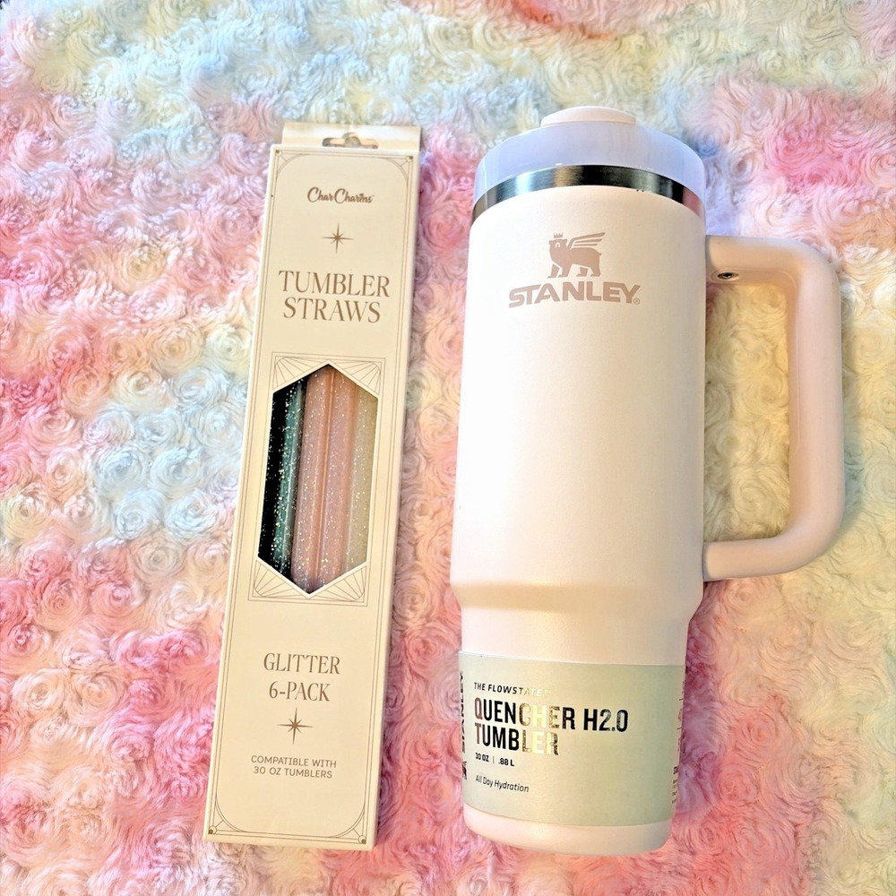 Stanley 30 oz. Quencher H2.0 FlowState Tumbler - Quartz Pink - Read Description
